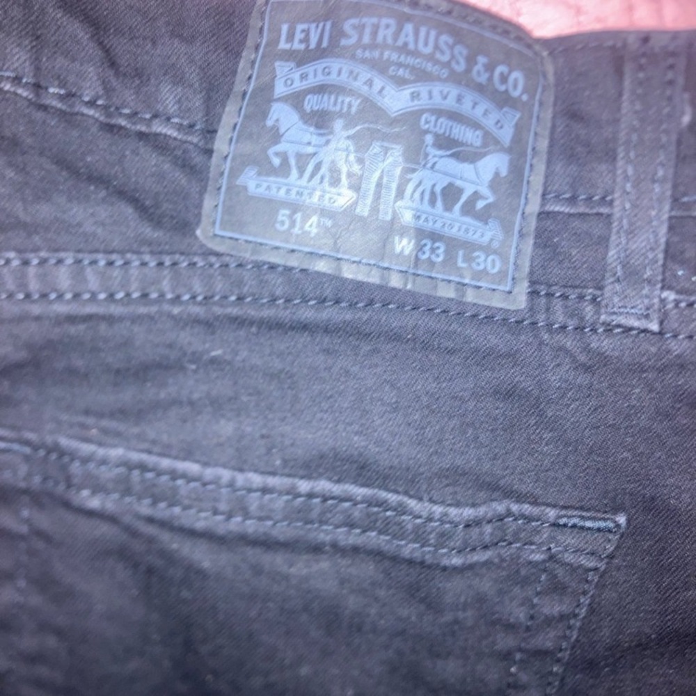 Levi's Men's Dark Gray Slim Straight Jeans